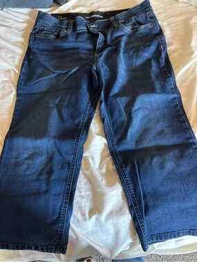 Liz Claiborne Dark Blue Classic Capris